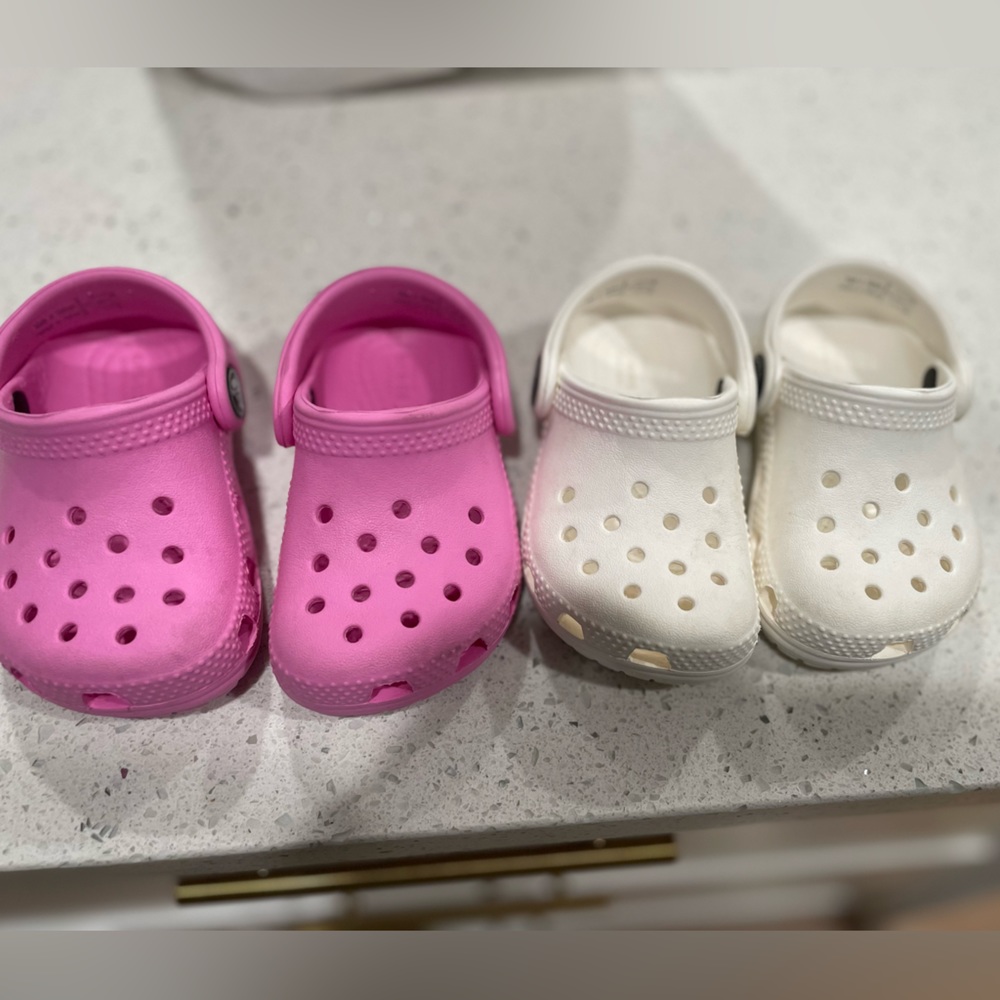 Toddler Crocs - 2 pairs